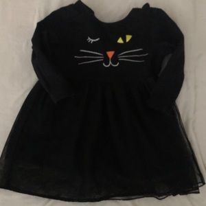 Carter’s Black Cat Dress